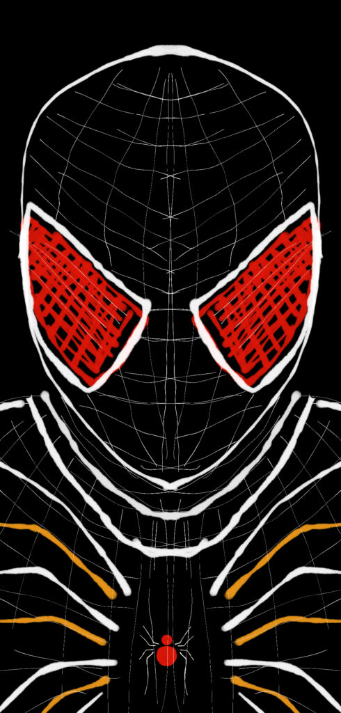 Spiderman NWH golden black suit 